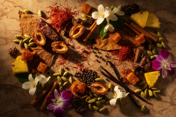 Lattafa Parfum 2026 – Safran, Oud, Datteln, Zimt, Praline, Jasmin, Tuberose, schwarzer Pfeffer, Tabak, Vanille, Kardamom und Amber als Sinnbild für die arabische Luxusparfümerie und die orientalische Opulenz der Lattafa Kollektion aus Dubai