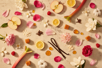 Nina Ricci Parfum 2026 Roter Apfel, Rose, Gardenie, Pfingstrose, Jasmin, Rhabarber, Nelke, Zitrone, Praline, Vanille, Himbeere und Sandelholz als Sinnbild für die verspielte Pariser Romantik und das feminine Märchen der Nina Ricci Kollektion