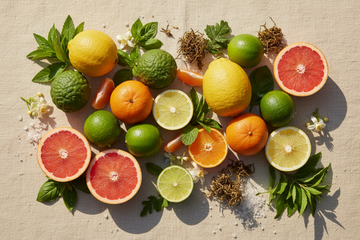 Sommerparfums online kaufen 2026 – Frische Zitrusfrüchte wie Bergamotte, Grapefruit, Yuzu und Mandarine mit Neroli, Basilikum und Eichenmoos als Inspiration für die besten Sommerdüfte
