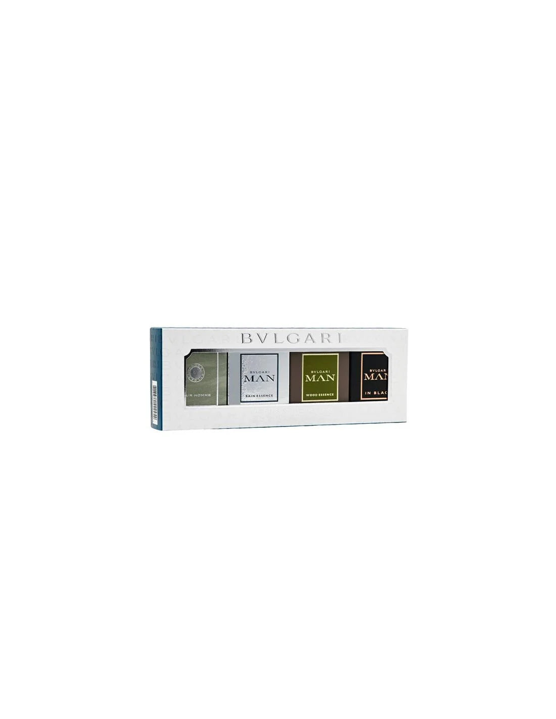 Bvlgari Man Aqua EdT Aqua Marine Wood Essence EdP Glacial Essence 5mlmini EdT Herren-Geschenkset 5 ml - BVLGARI