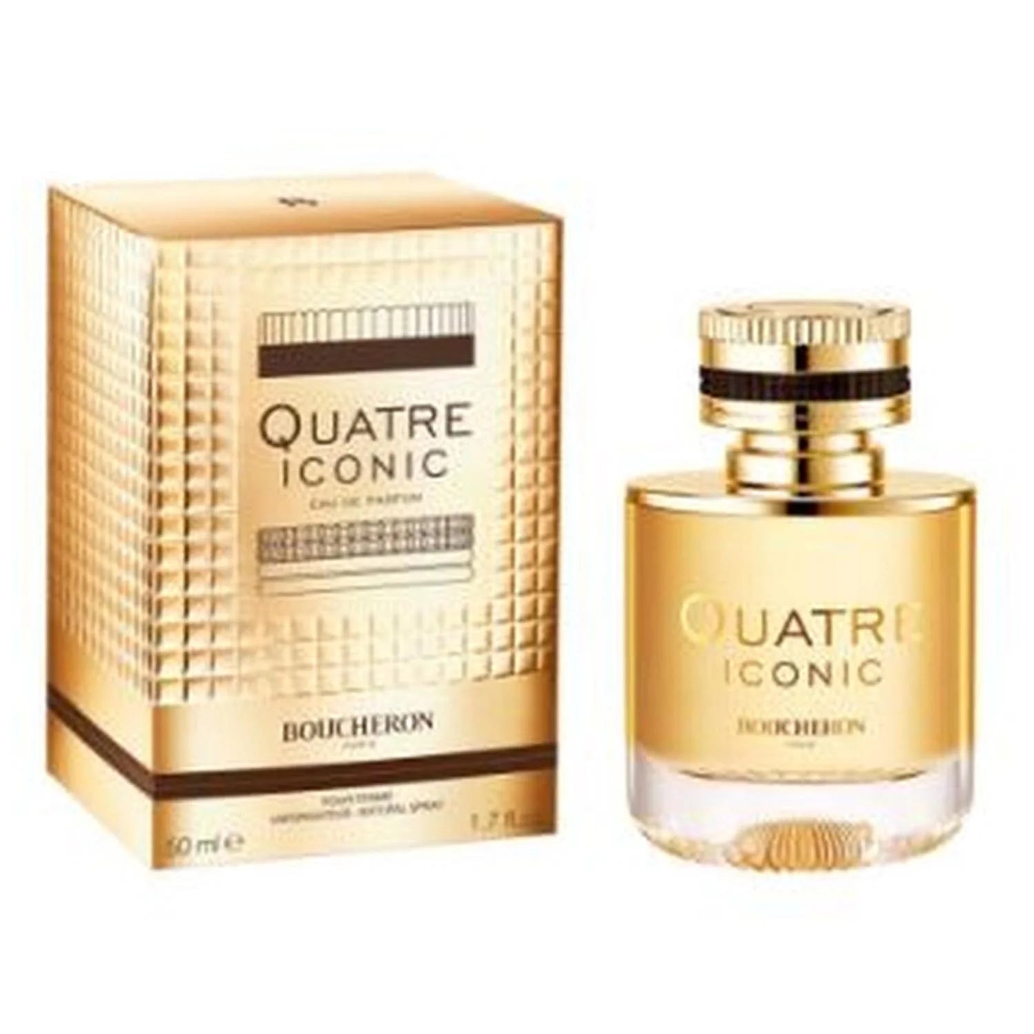 Boucheron Quatre Iconic Eau de Parfum Damenparfum 50 ml - BOUCHERON