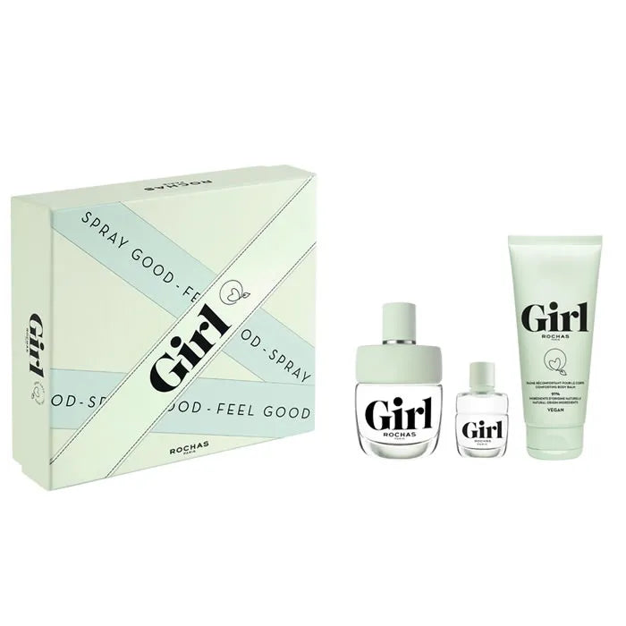 Rochas Girl Eau de Toilette Unisex-Geschenkset 100 ml (3-Teilig) - ROCHAS