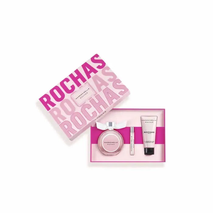 Rochas Mademoiselle EdP Damen-Geschenkset 90 ml (3-Teilig) - ROCHAS
