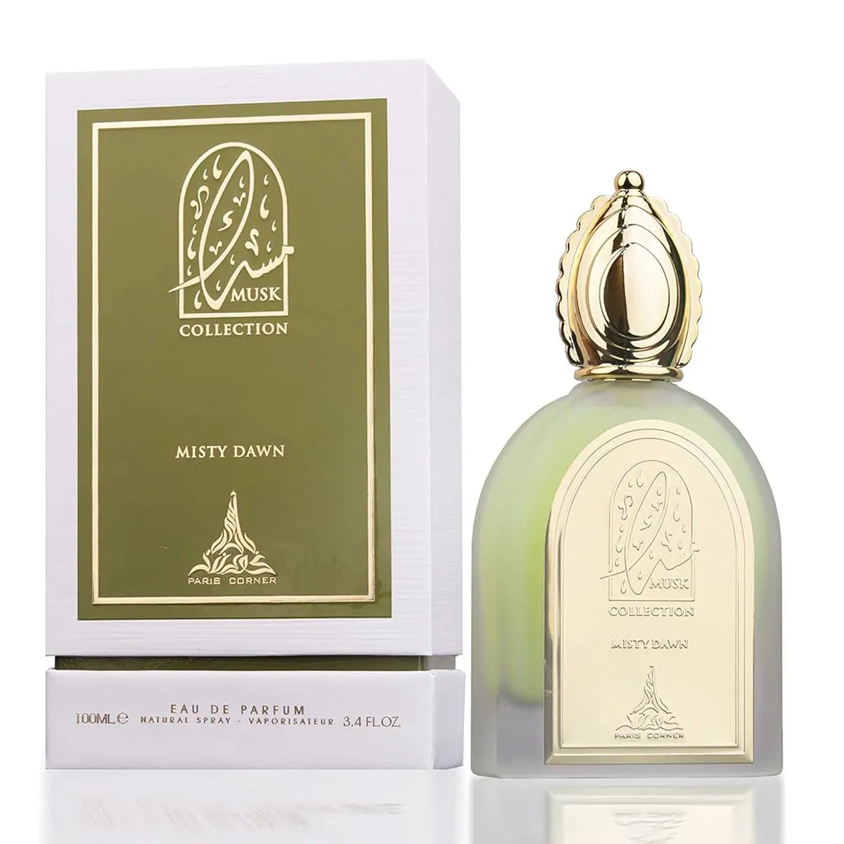 Paris Corner Musk Collection Misty Dawn Eau de Unisexparfum 100 ml - PARIS CORNER