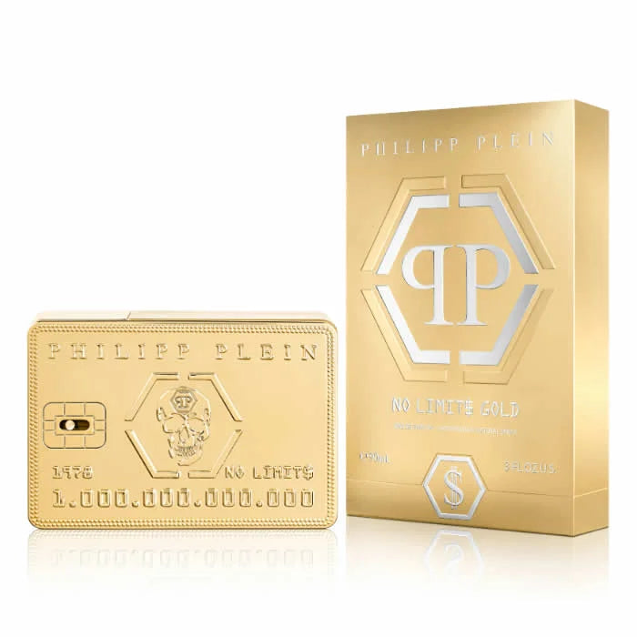 Philipp Plein No Limits Gold Eau de Parfum Herrenparfum 90 ml - PHILIPP PLEIN