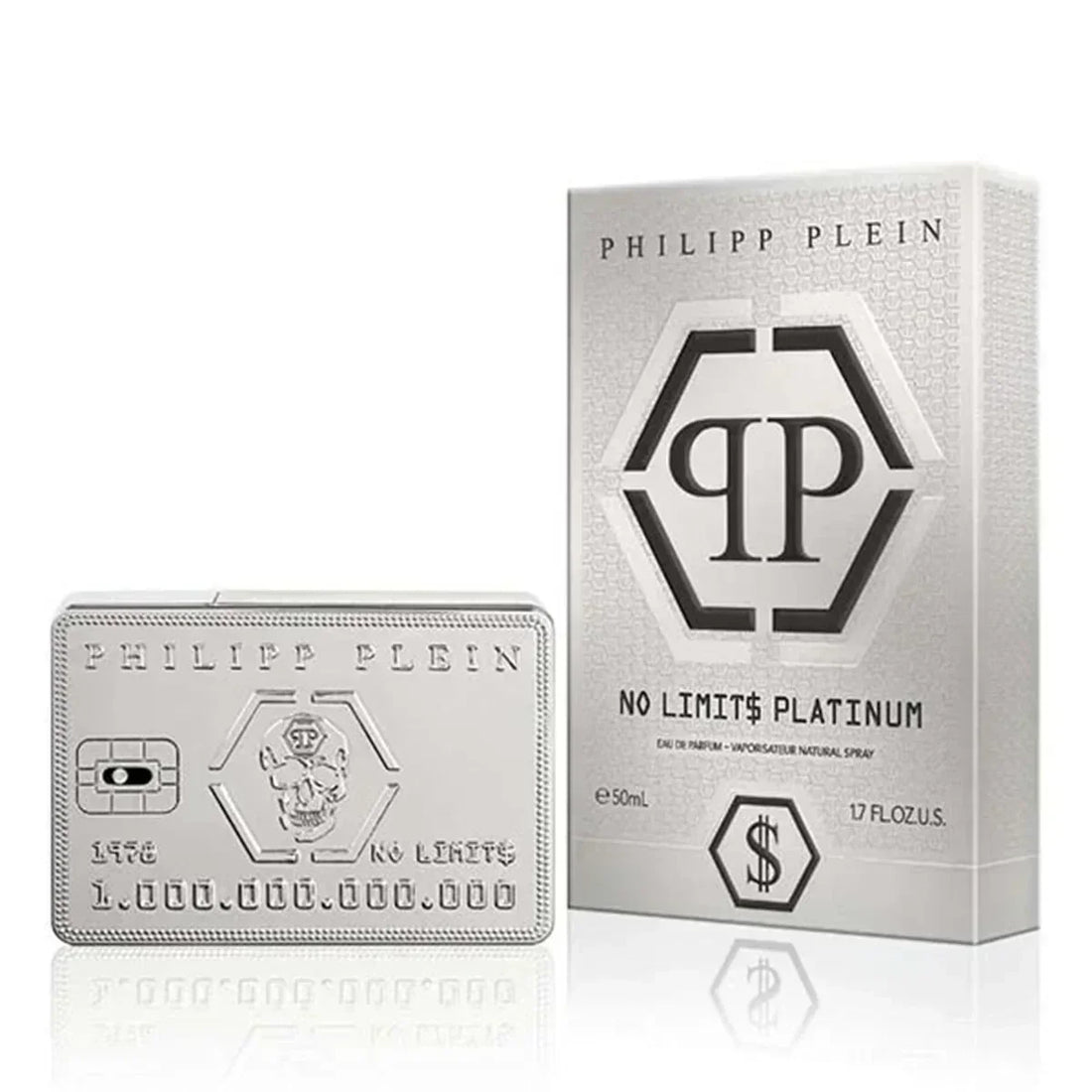 Philipp Plein No Limits Platinum Eau de Parfum Herrenparfum 50 ml - PHILIPP PLEIN