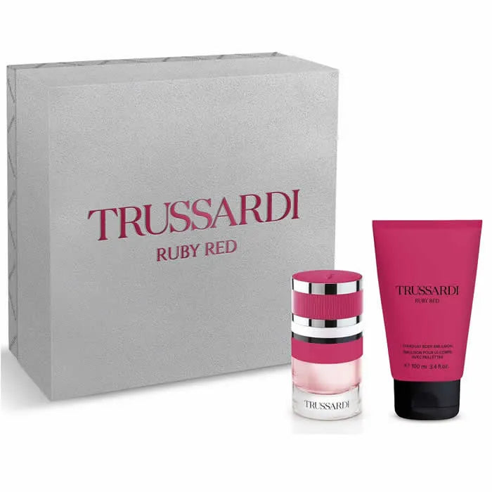 Trussardi Ruby Red EdP Damen-Geschenkset 60 ml (2-Teilig) - TRUSSARDI