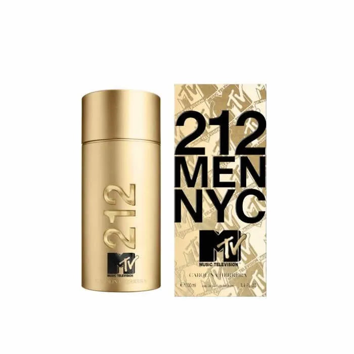 Carolina Herrera 212 Men Mtv Eau de Toilette Herrenparfum 100 ml - CAROLINA HERRERA