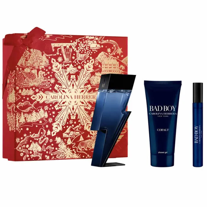 Carolina Herrera Bad Boy Cobalt Eau de Parfum Damen-Geschenkset 100 ml - CAROLINA HERRERA