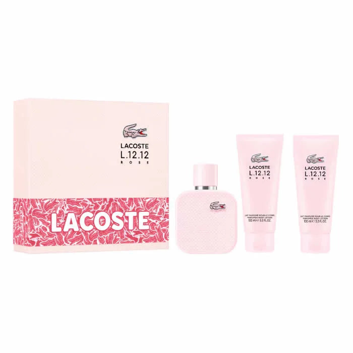 Lacoste L.12.12 Pour Elle Sparkling 3 Stücke Damen-Geschenkset 290 g - LACOSTE