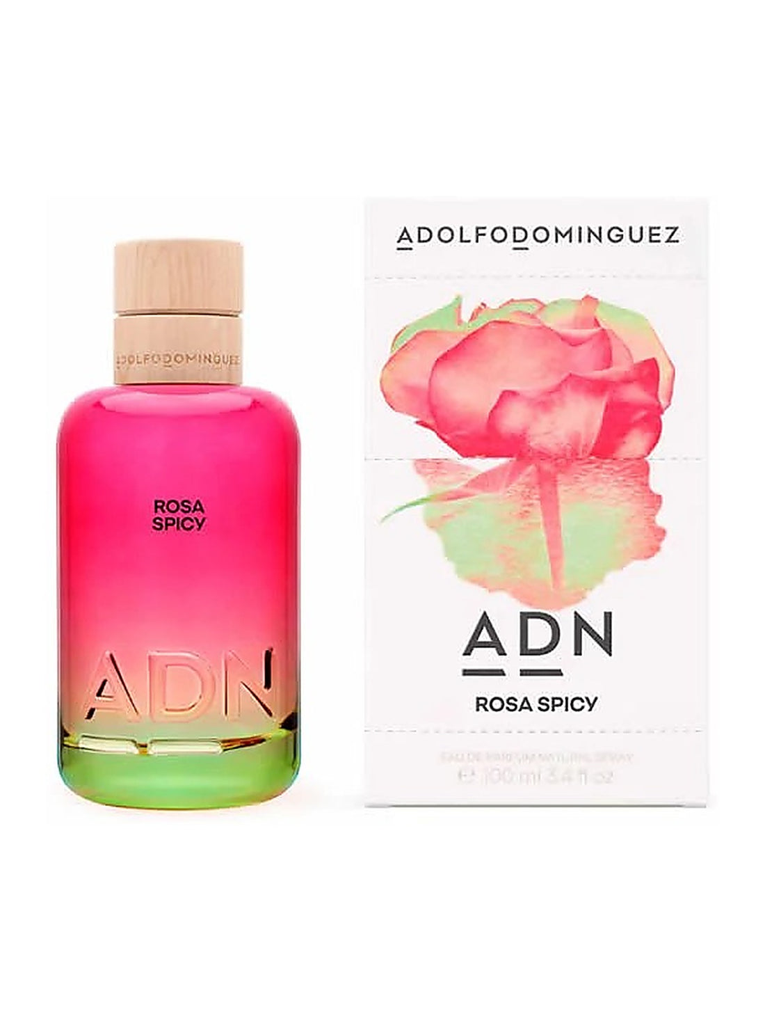 Adolfo Dominguez Adn Rosa Spicy Eau de Parfum Damenparfum 100 ml