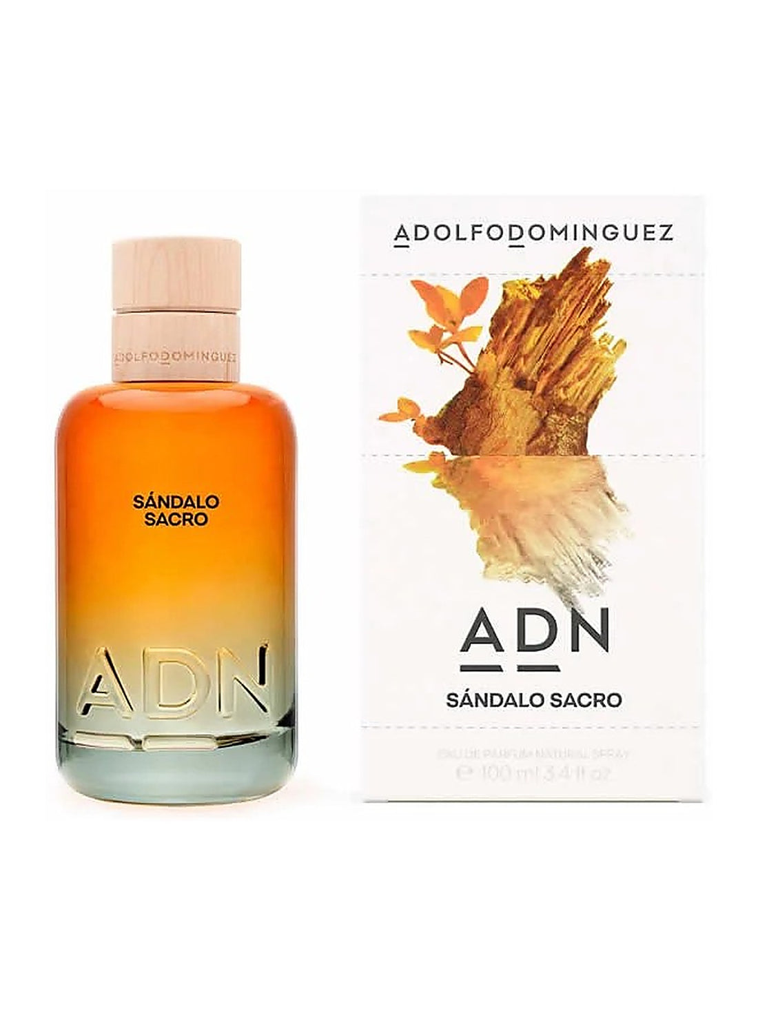Adolfo Dominguez Adn Sandalo Sacro Eau de Parfum Unisexparfum 100 ml