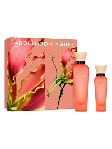 Adolfo Dominguez a D Agua Fresca Mango Palmarosa EdT Spray 120 ml 60 ml Sets - 120 Ml+60 ml - ADOLFO DOMINGUEZ