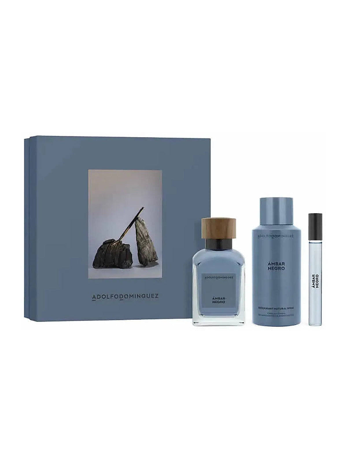 Adolfo Dominguez Ambar Negro Damen-Geschenkset 120 ml