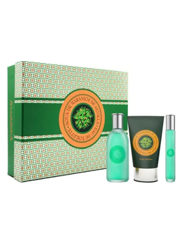 Aire de Sevilla Agua de Naranjos EdT Unisex-Geschenkset 125 ml (3-Teilig) - AIRE DE SEVILLA