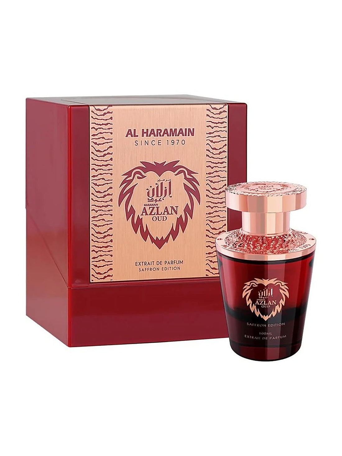 Al Haramain Amber Oud Extracto de Perfume Saffron Extrait de Parfum Unisexparfum 100 ml