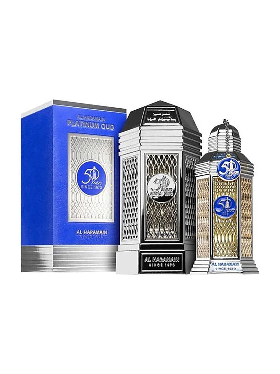 Al Haramain Platinum Oud Eau de Parfum 50 Years Unisexparfum 100 ml