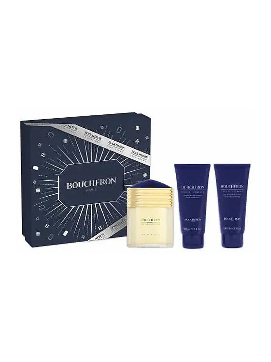 Boucheron Homme EdP Herren-Geschenkset 100 ml (3-Teilig)