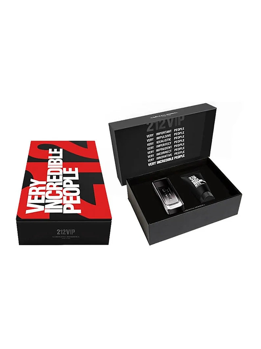 Carolina Herrera 212 VIP Black Herren-Geschenkset 100 ml