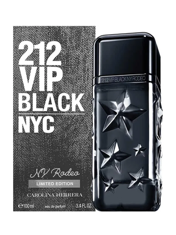 Carolina Herrera 212 VIP Black Ny Rodeo Eau de Parfum Unisex Parfum - 100 ml - CAROLINA HERRERA