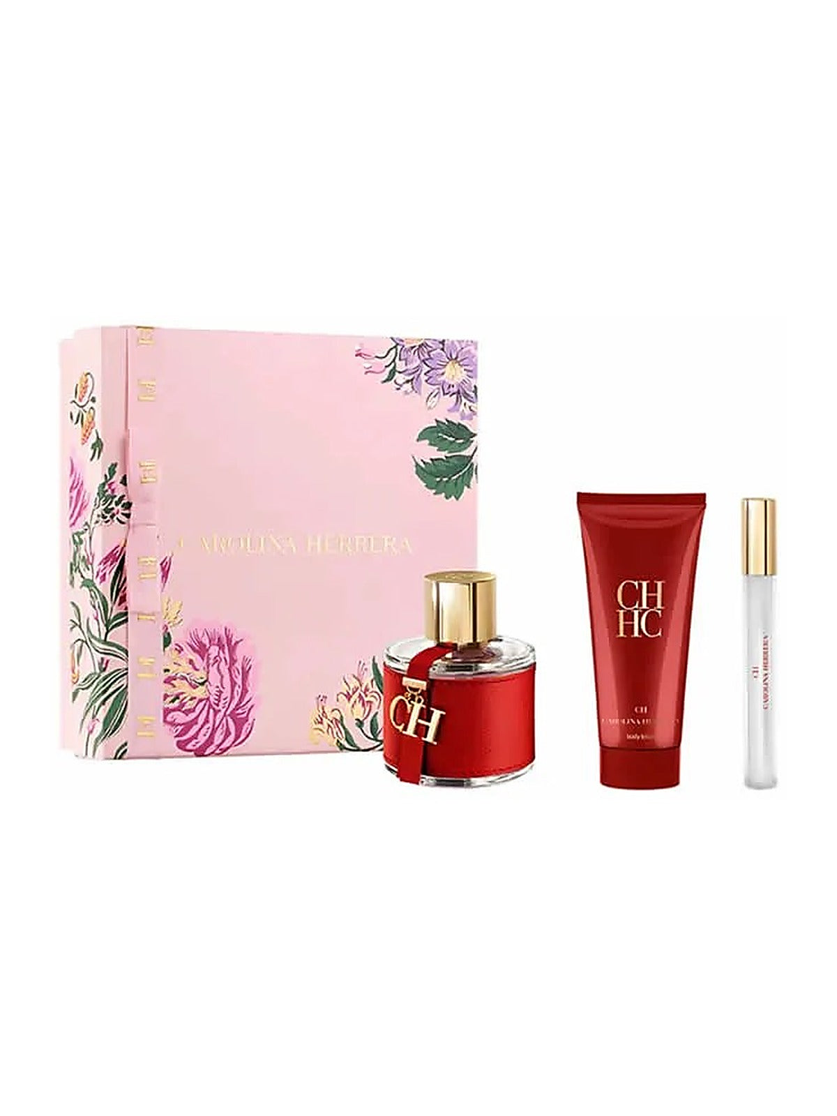 Carolina Herrera Ch EdT Damen-Geschenkset 100 ml (3-Teilig)