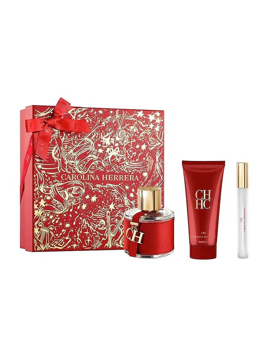 Carolina Herrera Ch EdT Damen-Geschenkset 100 ml (3-Teilig)