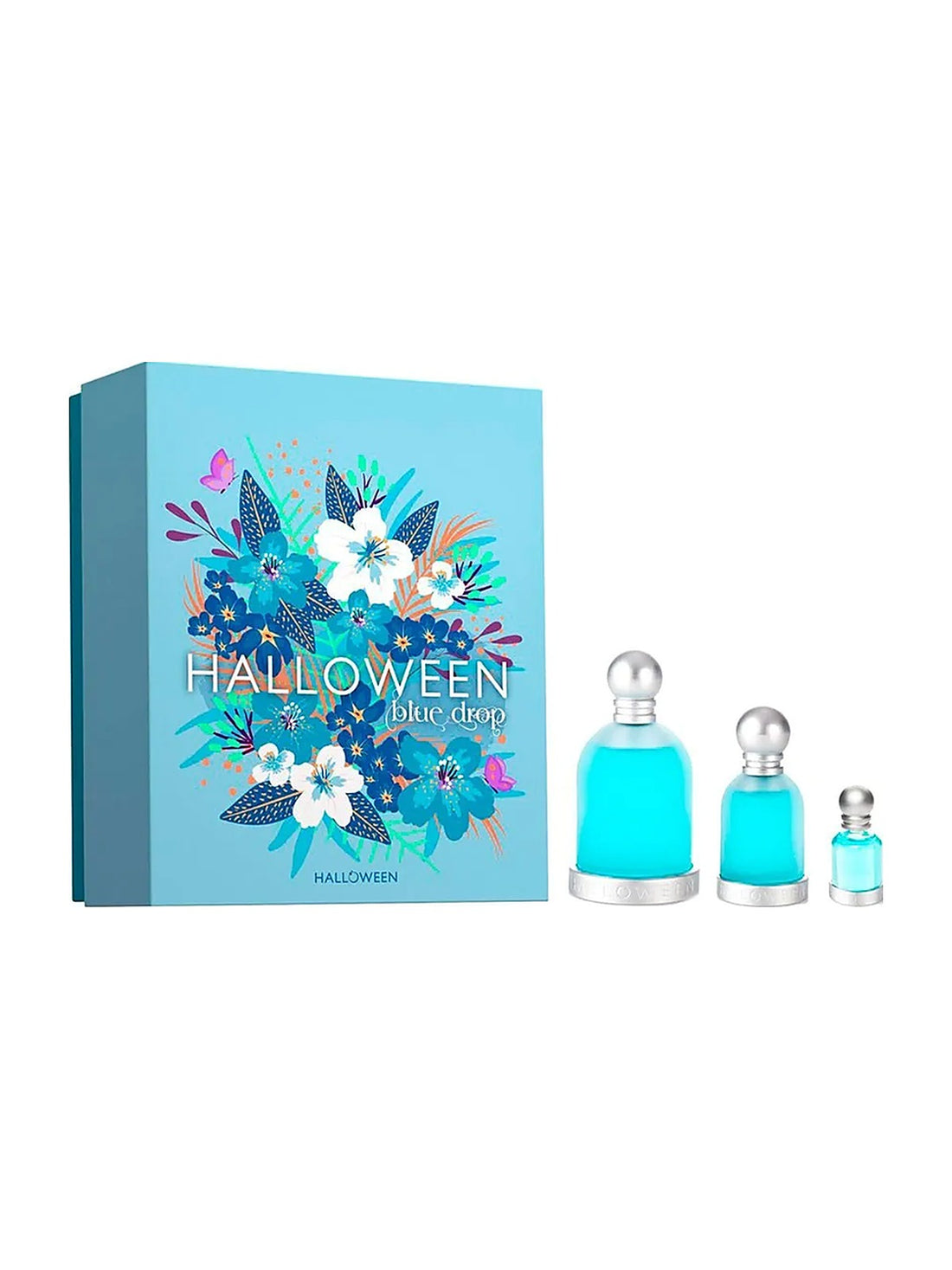 Halloween Blue Drop EdT Damen-Geschenkset 130 ml (2-Teilig)