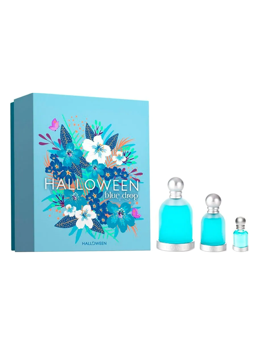 Halloween Blue Drop Eau de Toilette Unisex-Geschenkset 100 ml (2-Teilig) - 130 Ml(100 Ml+30 Ml) - HALLOWEEN