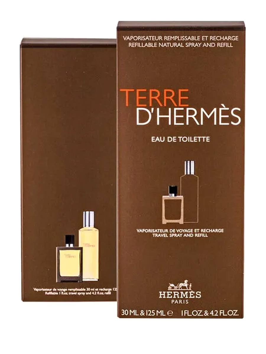 Hermès Terre d'Hermès Pure Herren-Geschenkset 155 ml (2-Teilig) - 155 Ml(125 Ml+30 Ml) - HERMÈS