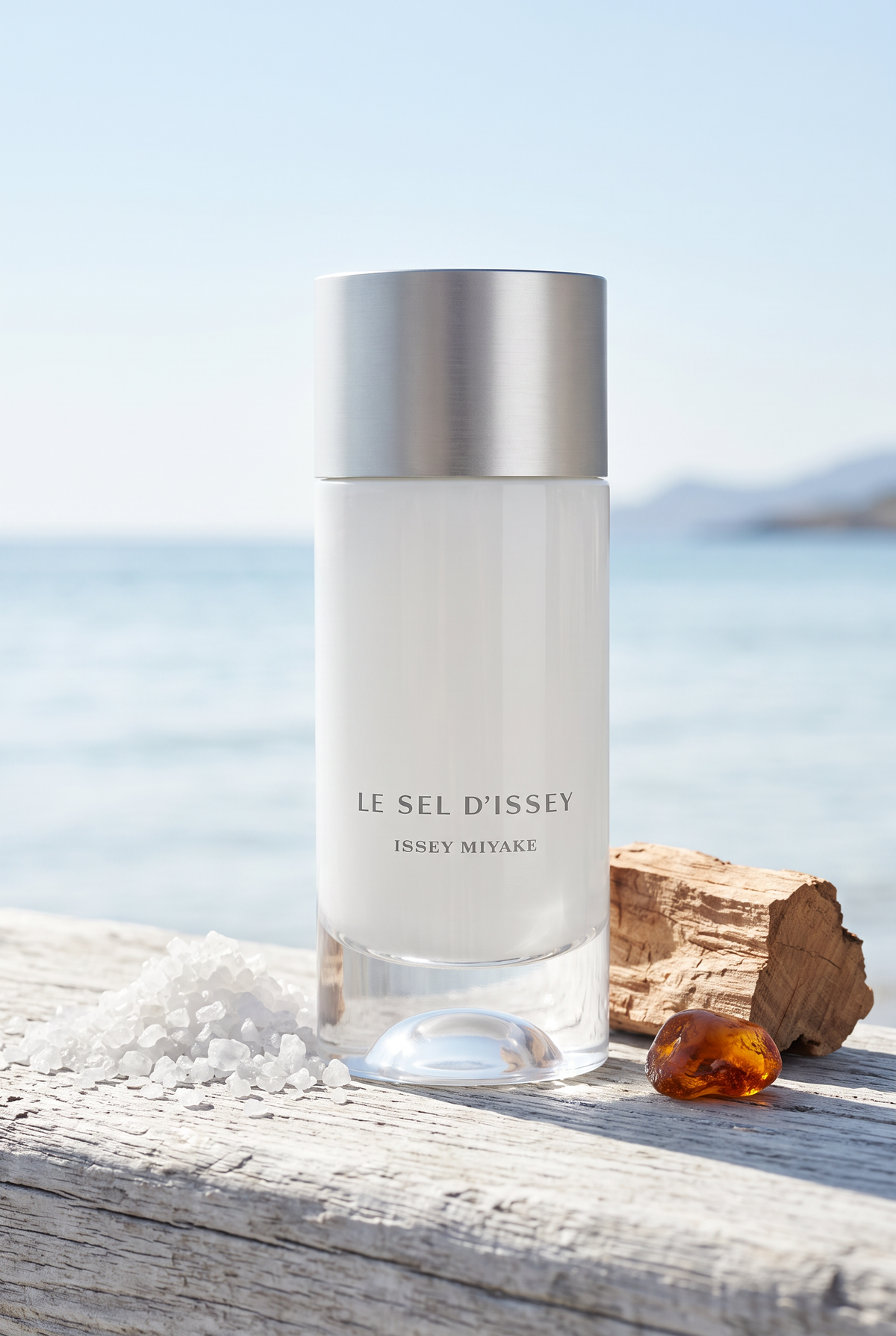 Issey Miyake Le Sel d'Issey Eau de Toilette Flakon am sonnigen Meeresufer mit Meersalz und Zedernholz - kaufenparfum.de