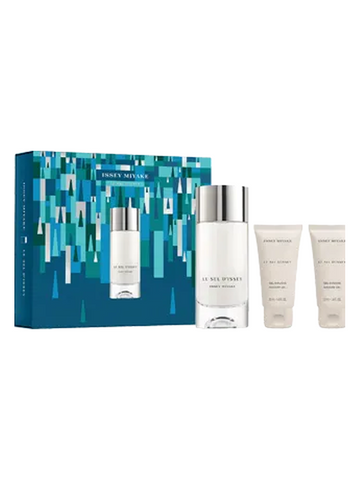 Issey Miyake le Sel D'Issey EdT Herren-Geschenkset 100 ml (2-Teilig) - ISSEY MIYAKE