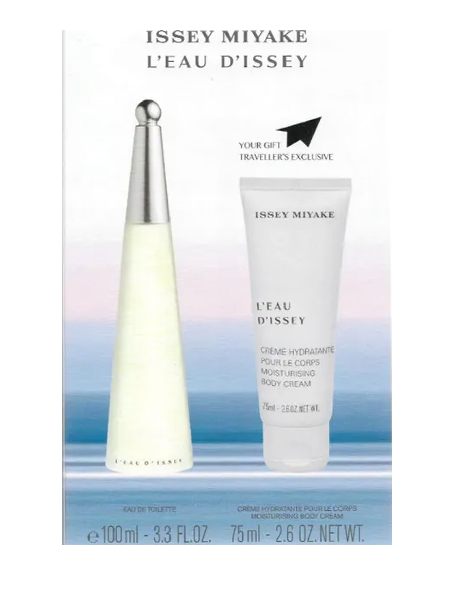 Issey Miyake L'Eau D'Issey EdT Damen-Geschenkset 100 ml (2-Teilig) - ISSEY MIYAKE