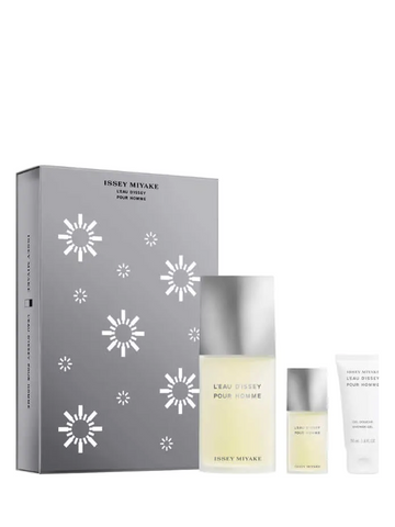 Issey Miyake L'Eau D'Issey Pour Homme EdT Herren-Geschenkset 125 ml (3-Teilig) - ISSEY MIYAKE