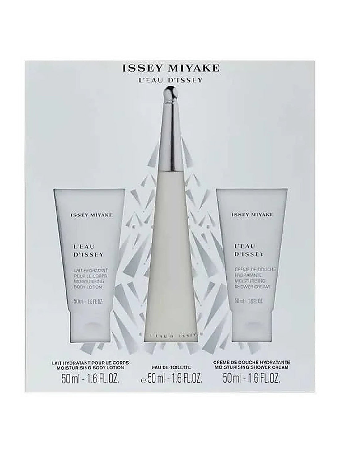 Issey Miyake L'Eau D' EdT Damen-Geschenkset 50 ml (3-Teilig)