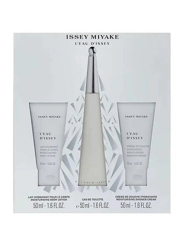 Issey Miyake L'Eau D' EdT Damen-Geschenkset 50 ml (3-Teilig)