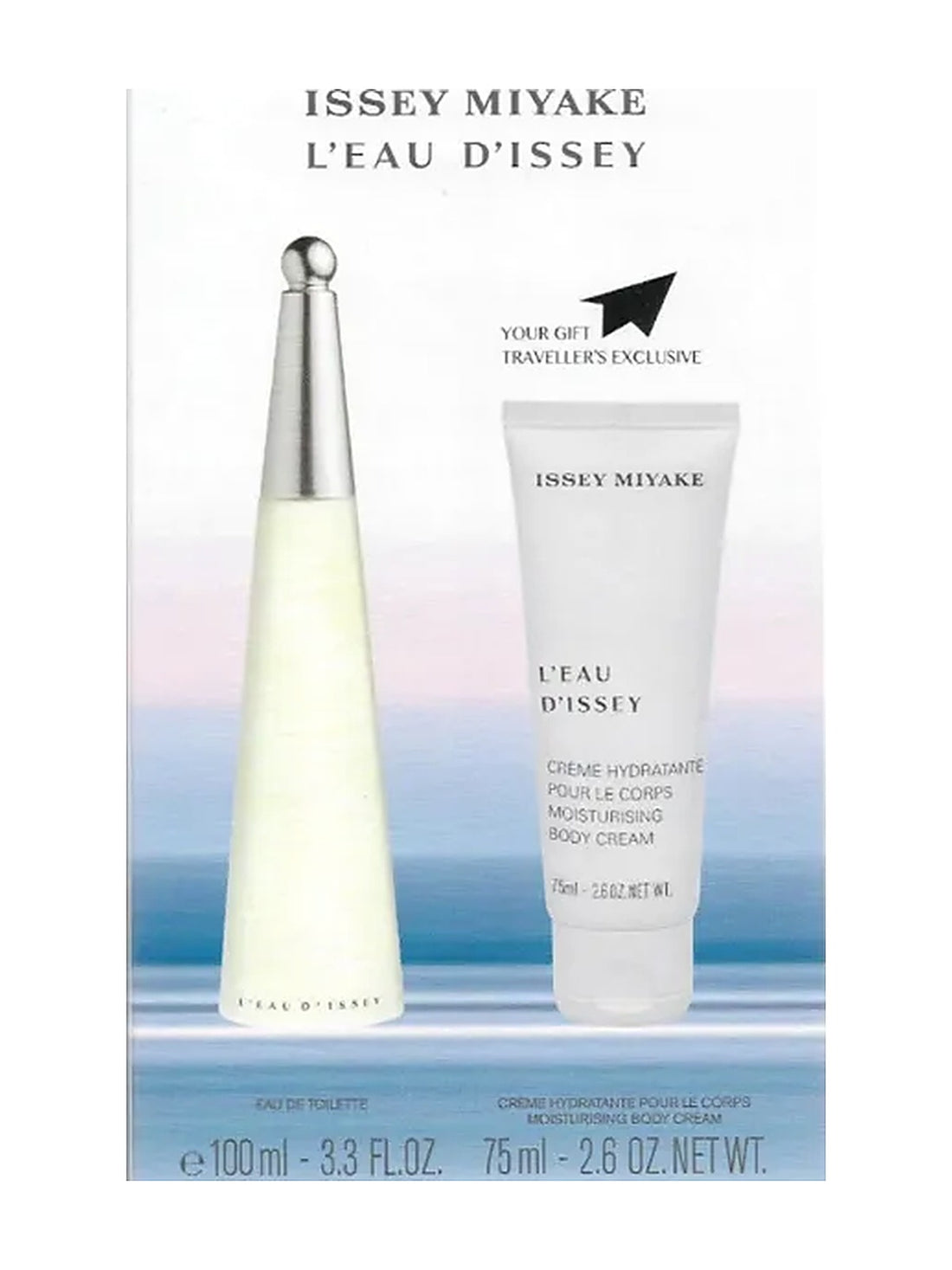 Issey Miyake L'Eau D'Issey EdT Damen-Geschenkset 100 ml (2-Teilig)