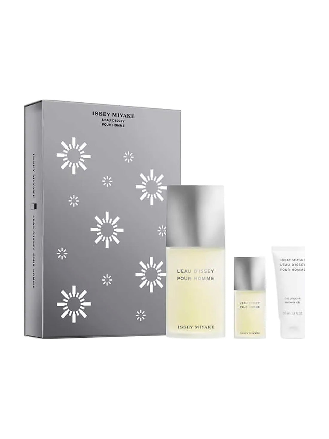 Issey Miyake L'Eau D'Issey Pour Homme EdT Herren-Geschenkset 125 ml (3-Teilig)