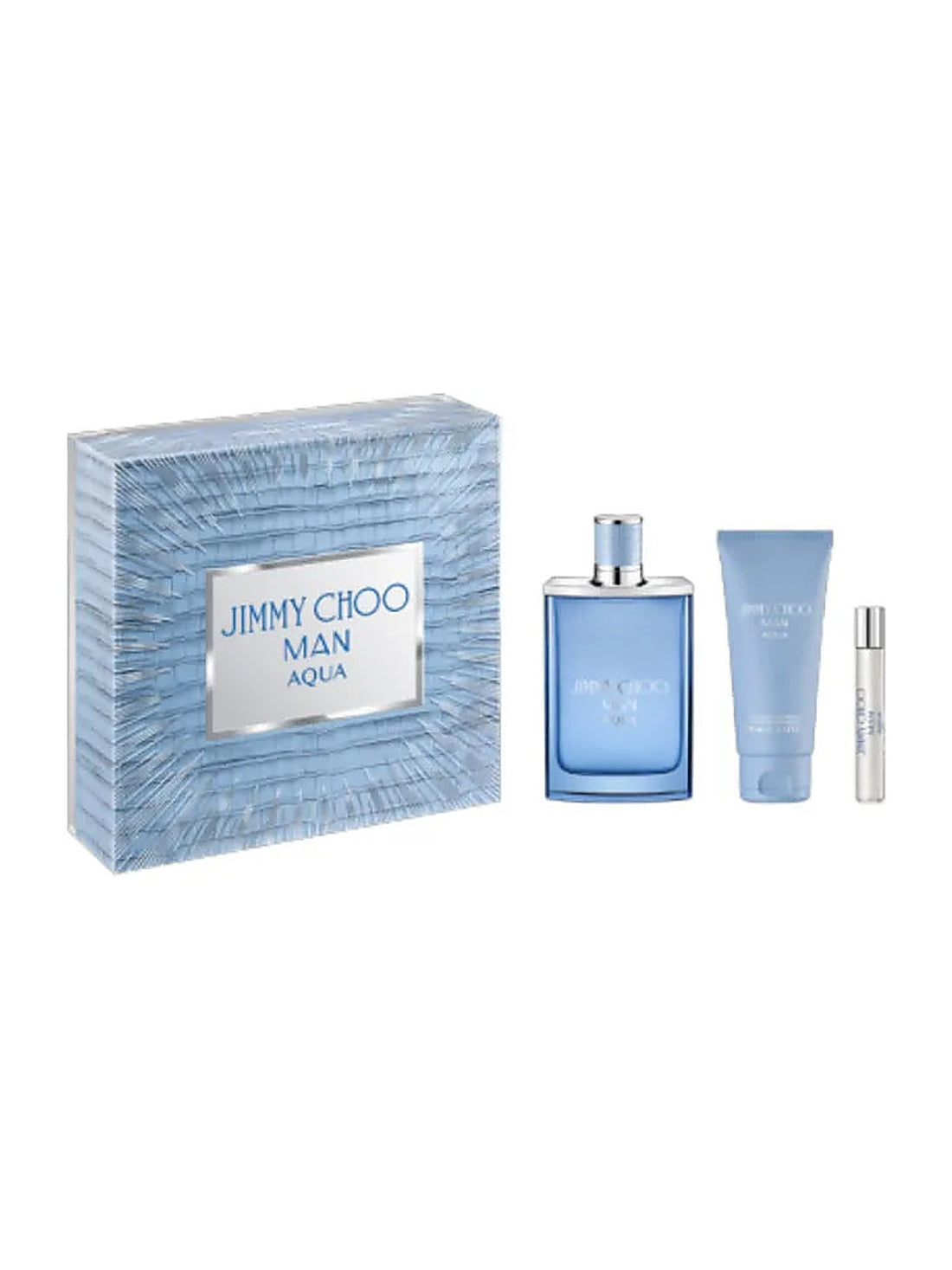 Jimmy Choo Man Aqua EdT Herren-Geschenkset 100 ml (3-Teilig)