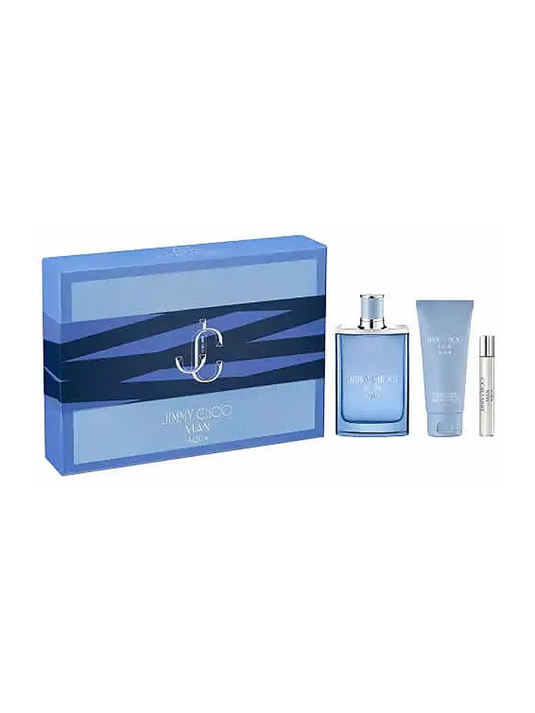 Jimmy Choo Man Aqua EdT Herren-Geschenkset 100 ml (3-Teilig)