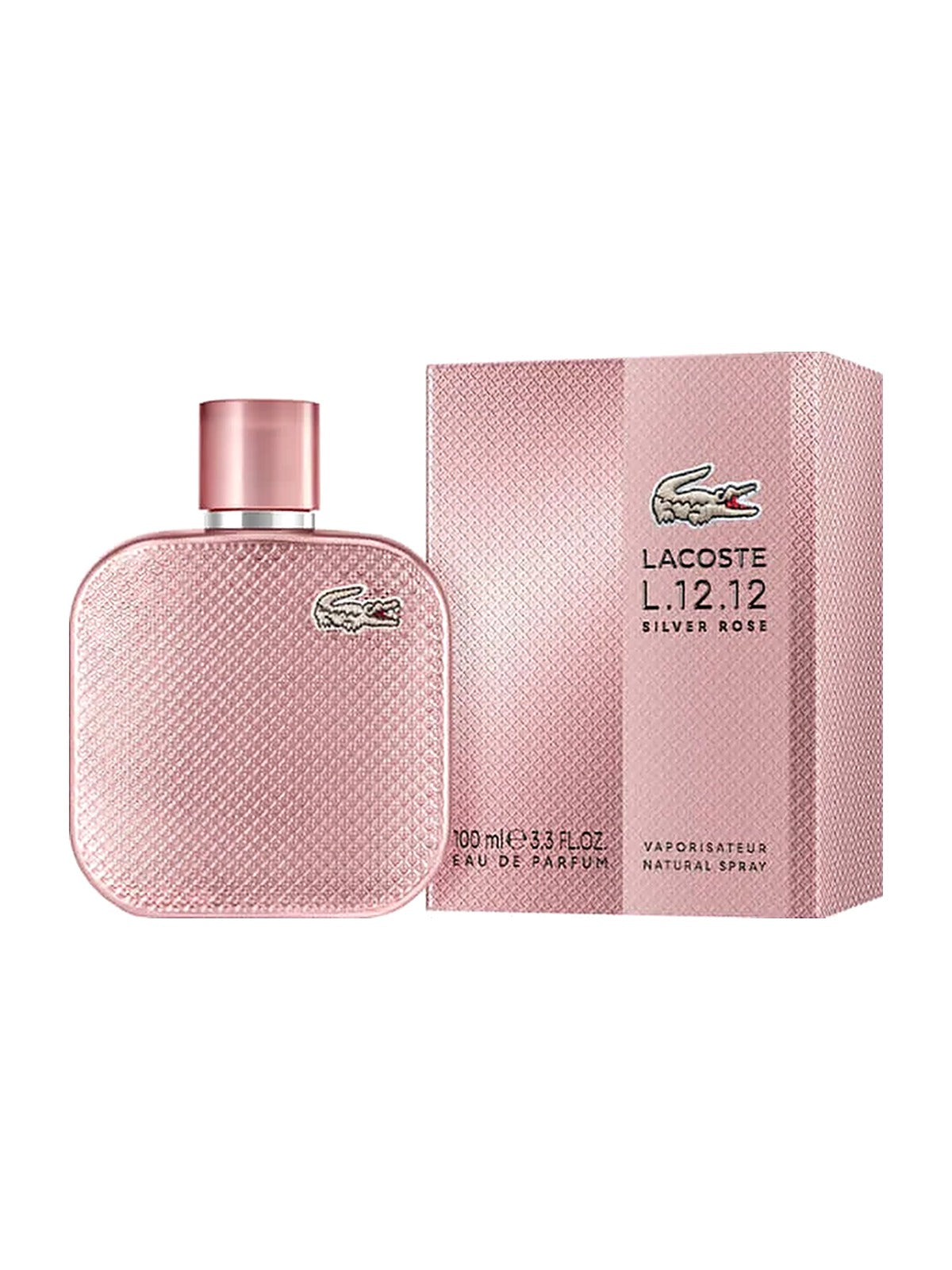 Lacoste L.12.12 Silver Rose Eau de Parfum Damenparfum 100 ml