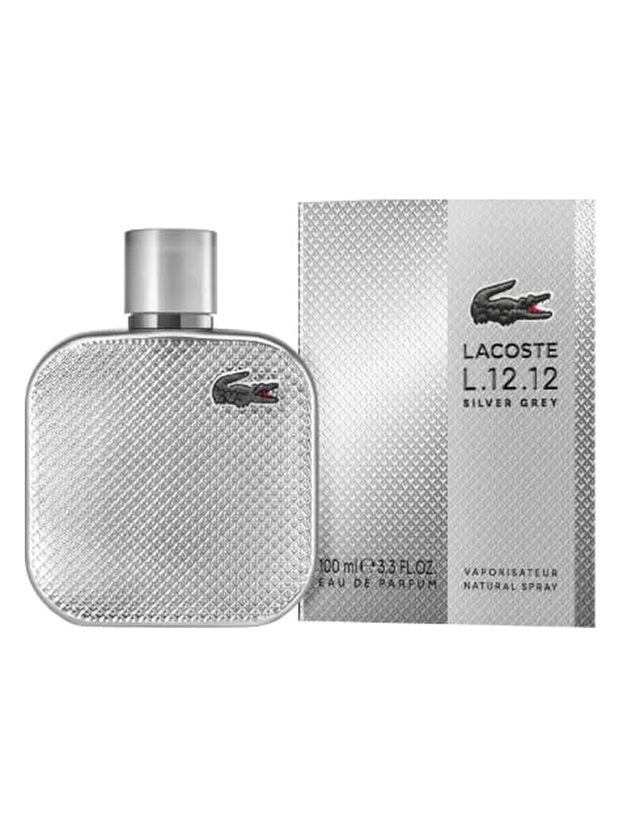 Lacoste L.12.12 Silver Grey Eau De Parfum 100 ml | Herren Parfum - LACOSTE