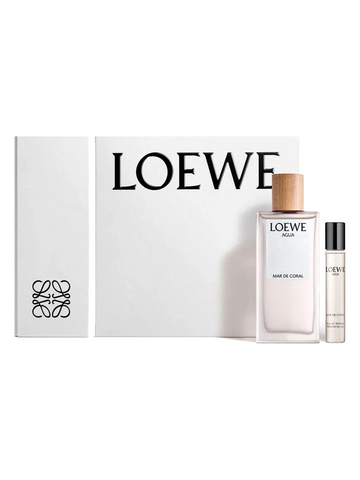 Loewe Agua Mar de Coral EdT Unisex-Geschenkset 150 ml (4-Teilig) - 150 Ml+20 ml - LOEWE