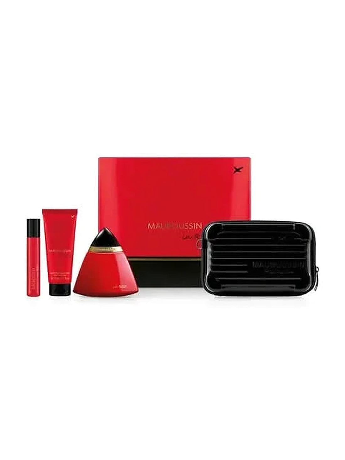Mauboussin In Red EdP Damen-Geschenkset 100 ml (4-Teilig)