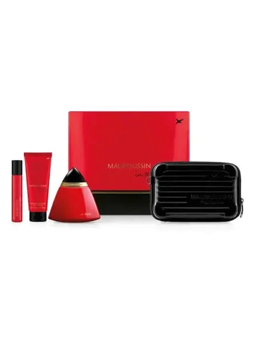 Mauboussin In Red EdP Damen-Geschenkset 100 ml (4-Teilig) - MAUBOUSSIN