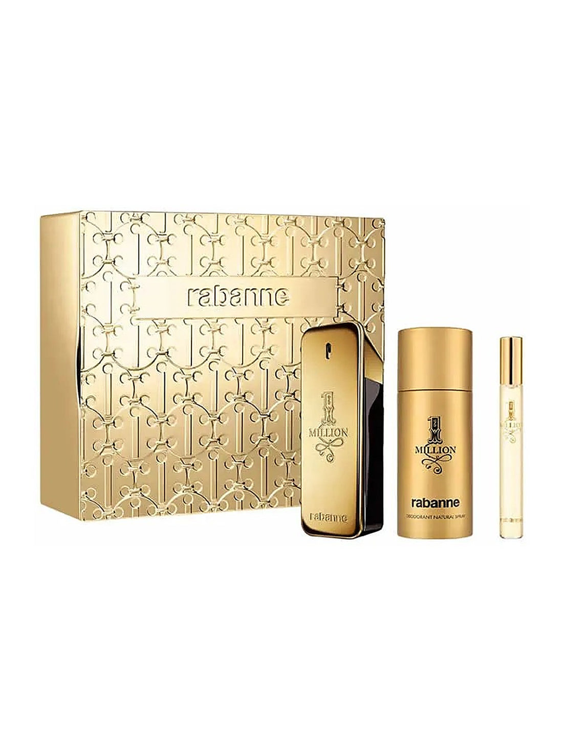 Paco Rabanne 1 Million EdT Damen-Geschenkset 100 ml (3-Teilig)