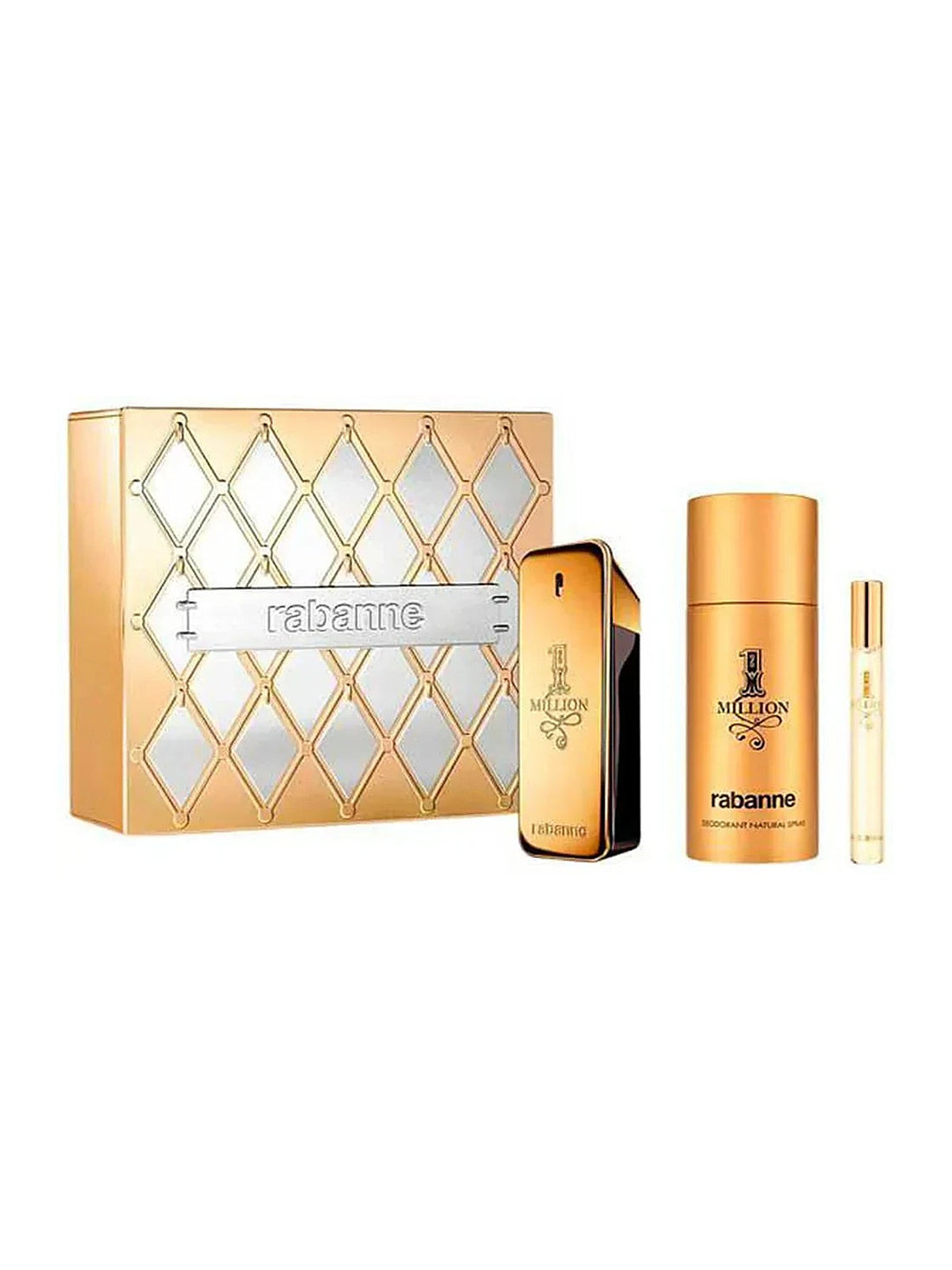 Paco Rabanne Estuche 1 Million Eau de Toilette Damenparfum 100 ml