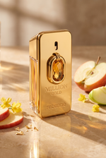 Rabanne Million Gold Elixir goldener Flakon mit Apfel - kaufenparfum.de