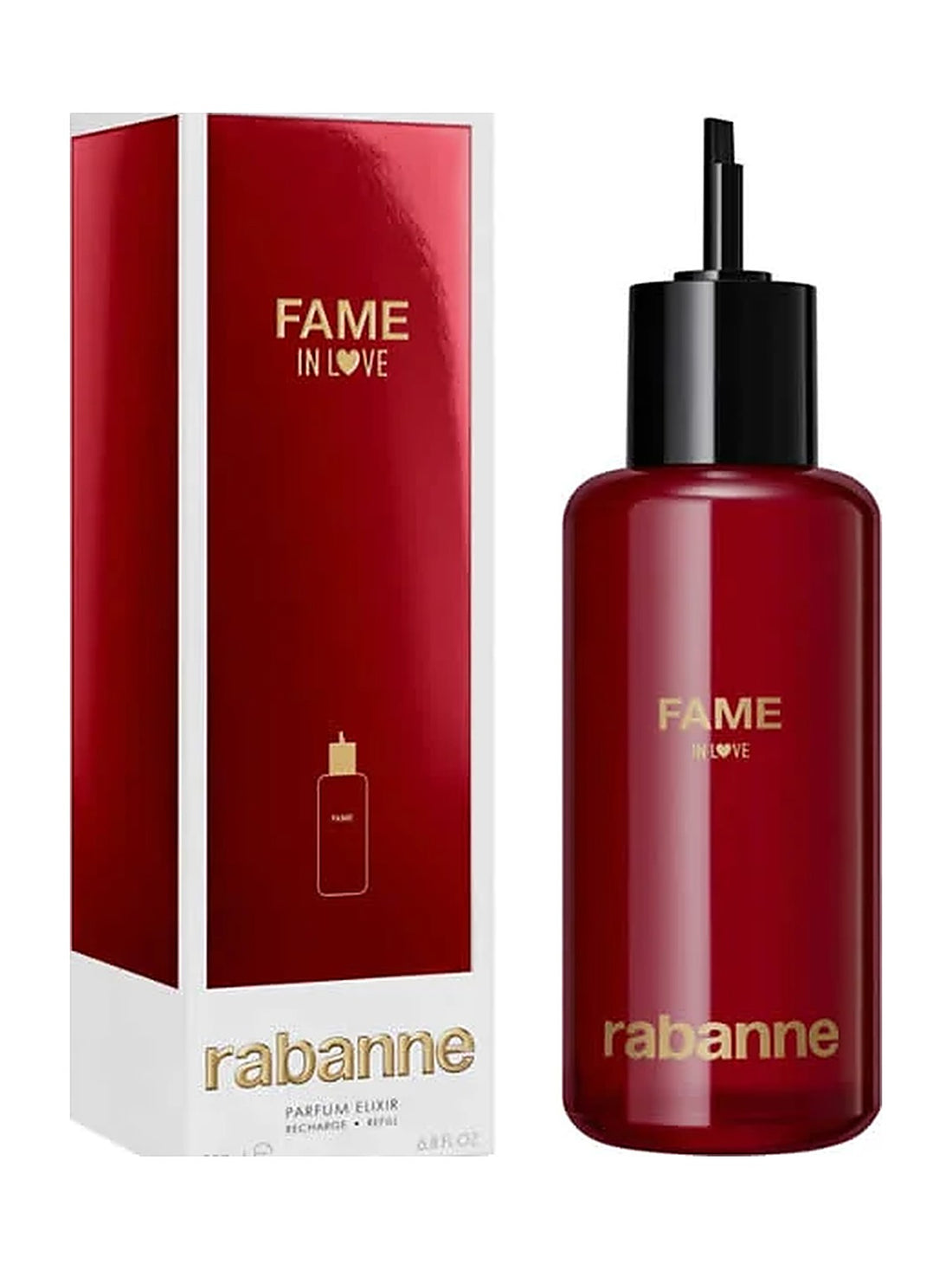 Rabanne Fame In Love Parfum Elixir Refill Eau de Parfum Damenparfum 200 ml