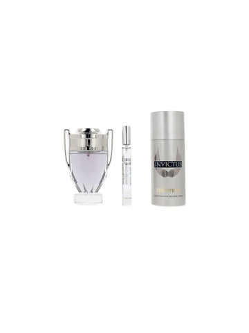 Rabanne Invictus EdT Herren-Geschenkset 100 ml (3-Teilig) - PACO RABANNE