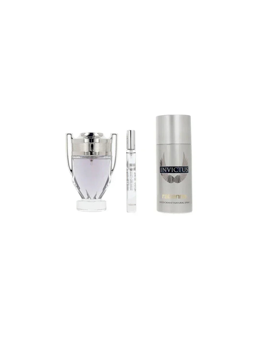 Rabanne Invictus EdT Herren-Geschenkset 100 ml (3-Teilig) - Bild 3
